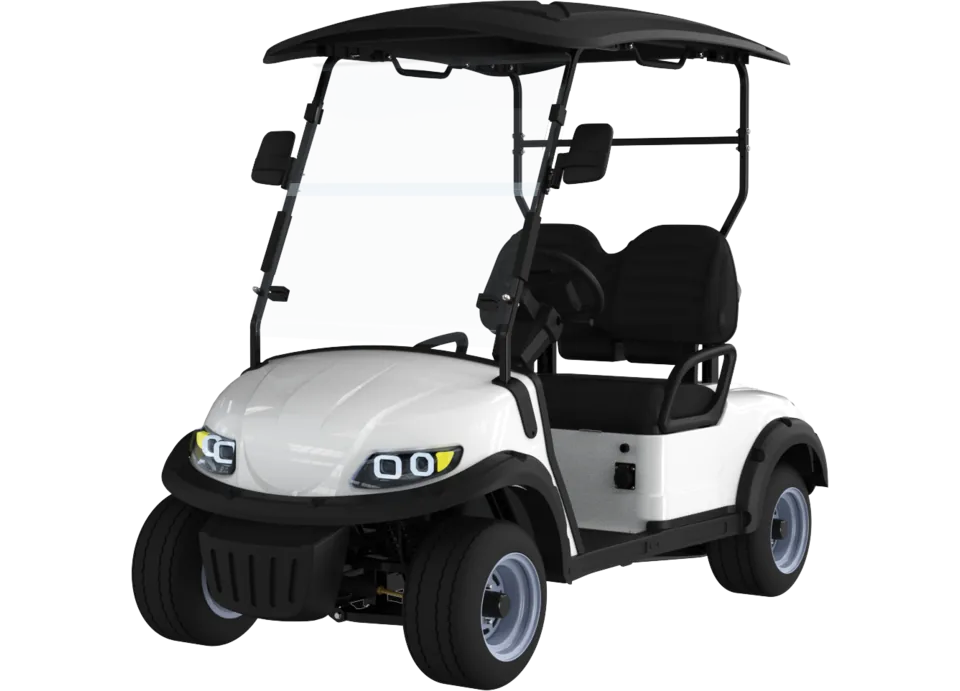 Cruiser C20 electric vehicle, front three-quarter view