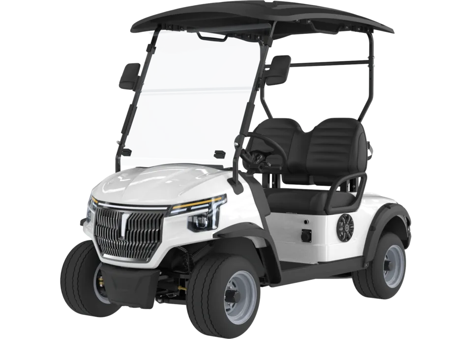 Cruiser GT CG20 electric vehicle, front three-quarter view