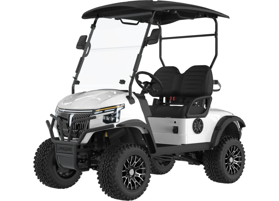Trailblazer GT TG20 electric vehicle, front three-quarter view