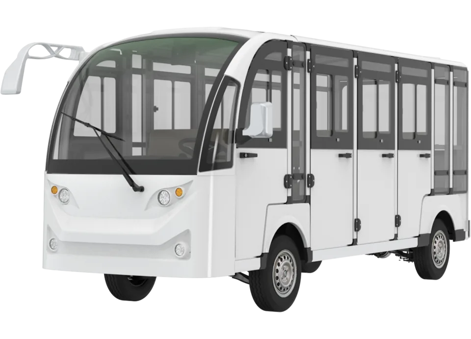 Transit TR11, enclosed, with doors, front three-quarter view