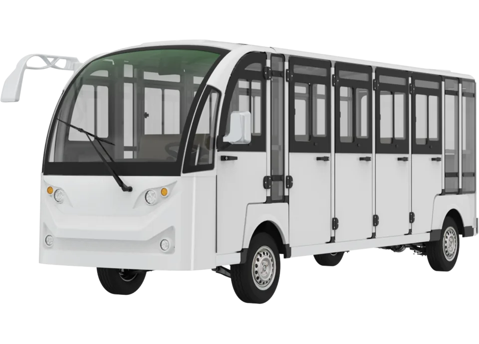 Transit TR14, enclosed, with doors, front three-quarter view